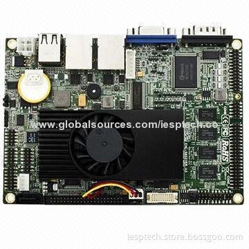 3.5" Embedded Board Computer, Onboard D525/N450 CPU, Onboard 1GB Memory, 4 x COM/2 x GLAN/1xPCI104